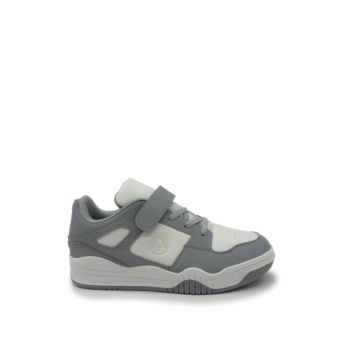Airwalk Bona Jr Boys Sneakers Shoes- White/Grey