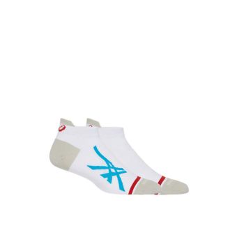 Asics Light Single Tab Unisex Running Socks - White