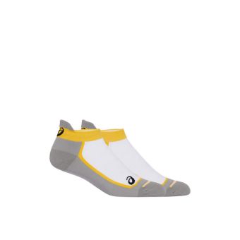 Asics Road Single Tab Unisex Running Socks - White