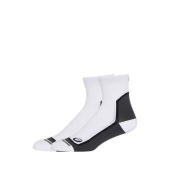 Road Quarter Unisex Socks - White
