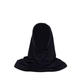Jihan Women's Short Hijab - Black