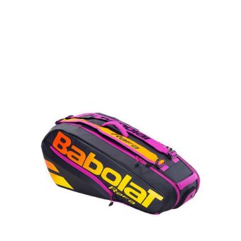 Babolat RH6 Pure Aero RAFA Tennis Racket Bag - Orange/Purple