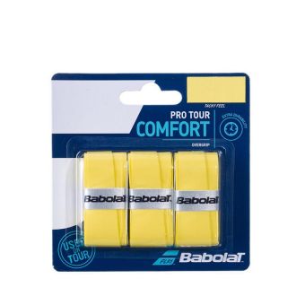 BABOLAT UNISEX PRO TOUR X3 OVER GRIP - YELLOW