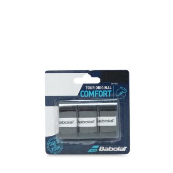 Babolat 2020 Tour Original X 3 Unisex Tennis Overgrip - Black