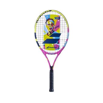 Babolat Nadal Junior 25 Strung Tennis Racket - Yellow