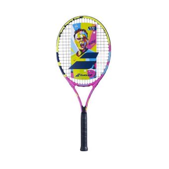 Babolat Nadal Junior 26 Strung Tennis Racket - Yellow
