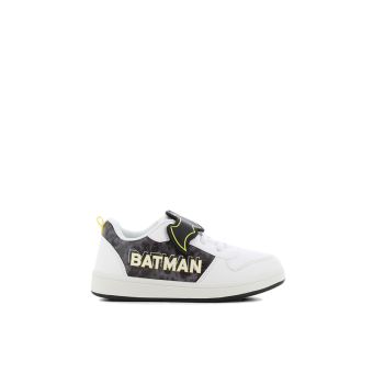 Batman 003169 Boy's Sneakers - White