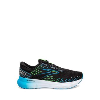 Brooks Glycerin 20 Men's Running Shoes - Black/Hawaiian Ocean/Green