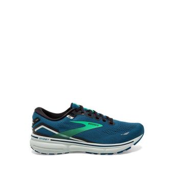 Brooks Ghost 15 Men's Running Shoes - Moroccan Blue/Black/Spring Bud