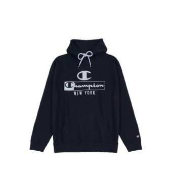 Champion EU MEN'S HOODED SWEATSHIRT - Black