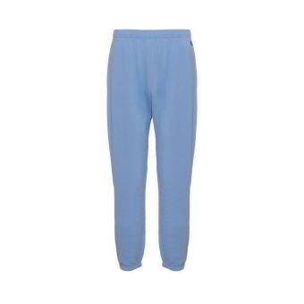 Women's Elastic Cuff Pants - Sky Blue