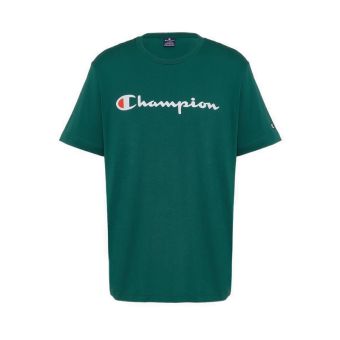 Men's Crewneck T-Shirt - Dark Green