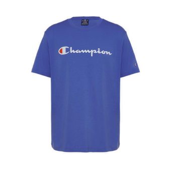 Men's Crewneck T-Shirt - Blue