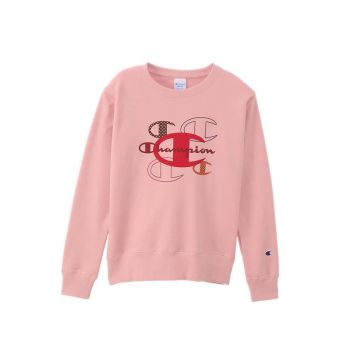 Champion JP C Graph Crew Women's Sweatshirt - Pink