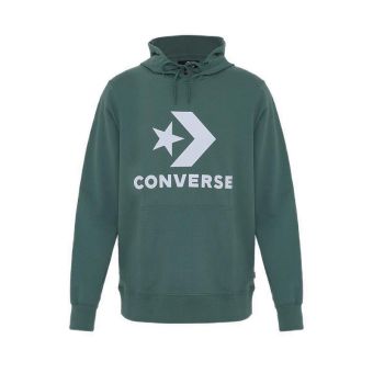 Converse Standard Fit Center Front Large Logo Star Chev Men's Hoodie Ft - Admiral Elm