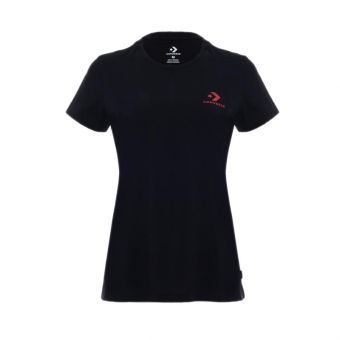 Converse Women's T-Shirt - CONX2WT303BC - Black