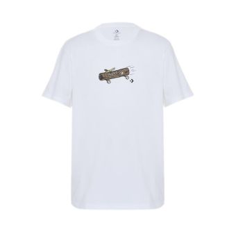 Converse Elevated Logo Graphic Men's Tee - White