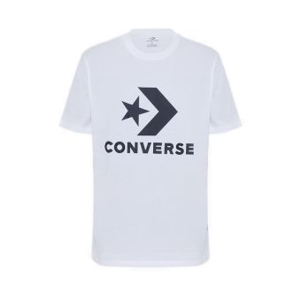 Converse Standard Fit Center Front Large Logo Star Chev Men's Tee - White