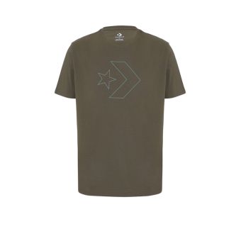 Converse Men's T-Shirt - CONX3MT901OL - Olive