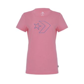 Converse Women's T-Shirt - CONX3WT1204P - Pink