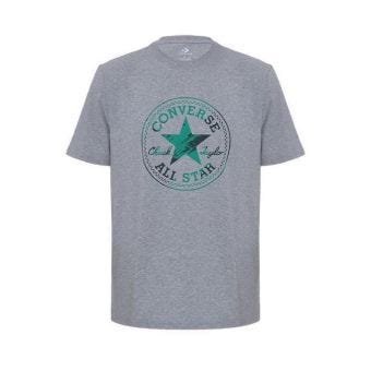 Converse Men's T-Shirt - CONXLZ4102GY - Grey