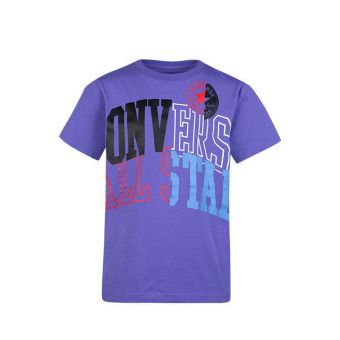 Converse Boys Split Arch Gfx Tee - Liilac