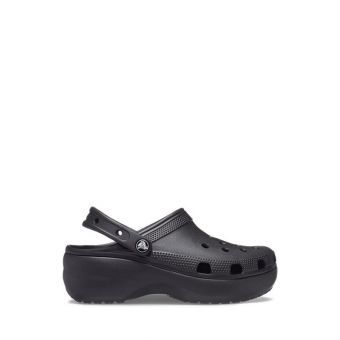 Crocs Women's Classic Platform Clog - Black