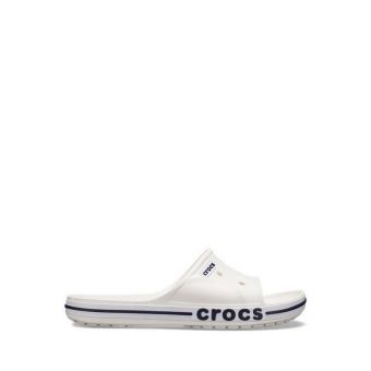 Crocs Bayaband Unisex Slide - White/Navy