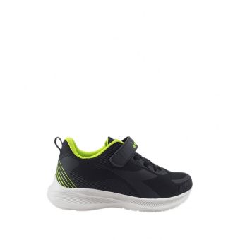 Korduro Jr Boy's Running Shoes - Black