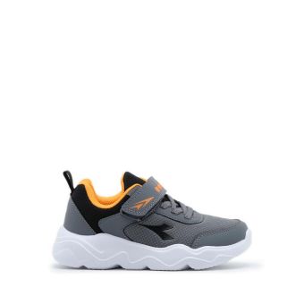 DIADORA HELMI JR BOYS RUNNING SHOES - GREY