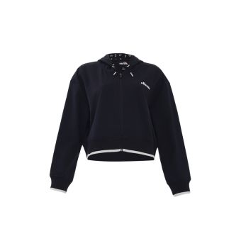 Ellesse Crop Flocking  Women Jacket - Black