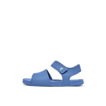 Fitflop Iqushion Kids Junior Ergonomic Back-Strap Sandals FP4-A40- Rocket Blue