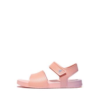 Fitflop Iqushion Kid's Junior Ombre-Pearl Back-Strap Sandals - Blushy Mix