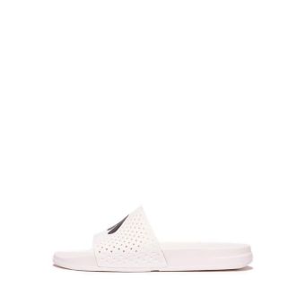 Fitflop Iqushion Mens Arrow Pool Slides- Urban White