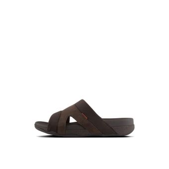 Fitflop Freeway Iii In Textile B10-030- Chocolate