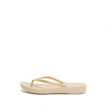 Fitflop Iqushion Ergonomic Flip-Flops E54-010 Women Sandals - Gold