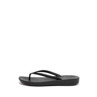 Fitflop Iqushion Ergonomic Flip-Flops E54-090 Women Sandals - Black