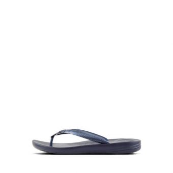 Iqushion Ergonomic Flip-Flops E54-399 Midnight Navy