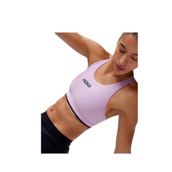Hoka Women's Hupana Sports Bra - Violet Bloom