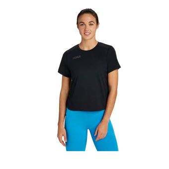Hoka Women's Short Sleeve - Black
