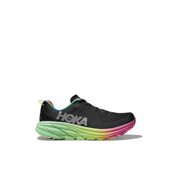 Hoka Rincon 3 Women's Running Shoes - Black/Silver