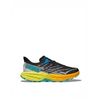 Hoka Speedgoat 5 Men's Running Shoes - Black/Evening Primrose