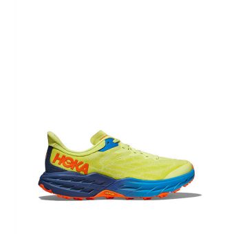 Hoka Speedgoat 5 Wide Men's Running Shoes - Citrus Glow/Evening Primrose