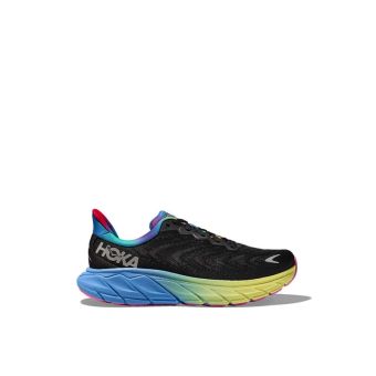 Hoka Arahi 6 Men's Running Shoes - Black/Silver