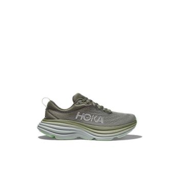 Hoka Bondi 8 Men's Running Shoes - Olive Haze/Mercury