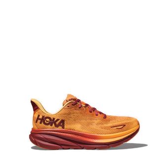 Hoka Clifton 9 Men's Running Shoes - Amber Haze/Sherbet