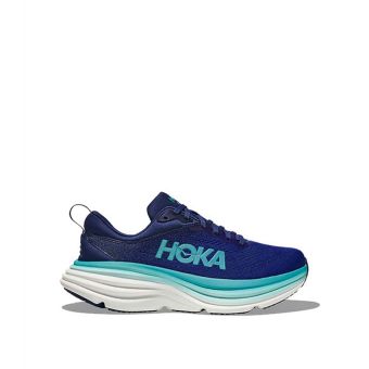 Hoka Bondi 8 Women's Running Shoes - Bellwether Blue/Evening Sky