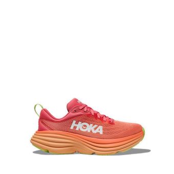 Hoka Bondi 8 Women's Running Shoes - Coral/Papaya