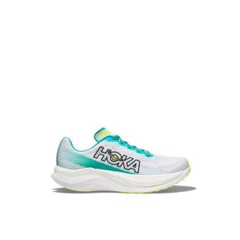Hoka Mach X Women's Running Shoes - White/Blue Glass