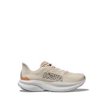 Hoka Mach 6 Wide Women's Running Shoes - Eggnog/Vanilla